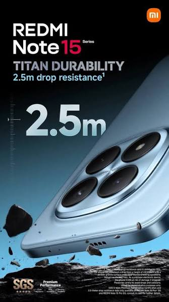 Smartphone Redmi Note 15